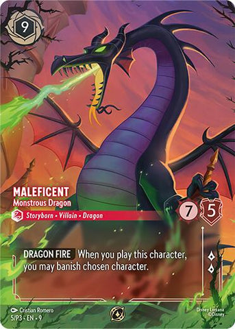 Maleficent - Monstrous Dragon (Store Championship) (5/P3) [Promo Cards]