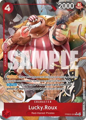 Lucky.Roux (PRB02-003) (Alternate Art) [Premium Booster -The Best- Vol. 2]