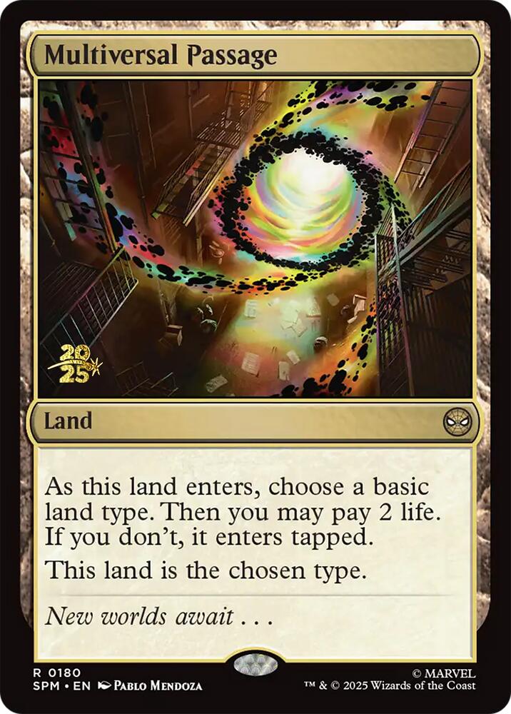 Multiversal Passage [Marvel's Spider-Man Prerelease Promos]