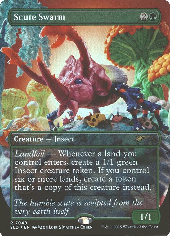 Scute Swarm (Rainbow Foil) [Secret Lair Drop Series]