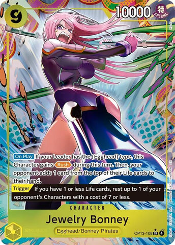 Jewelry Bonney (OP13-108) (Alternate Art) [Carrying On His Will]