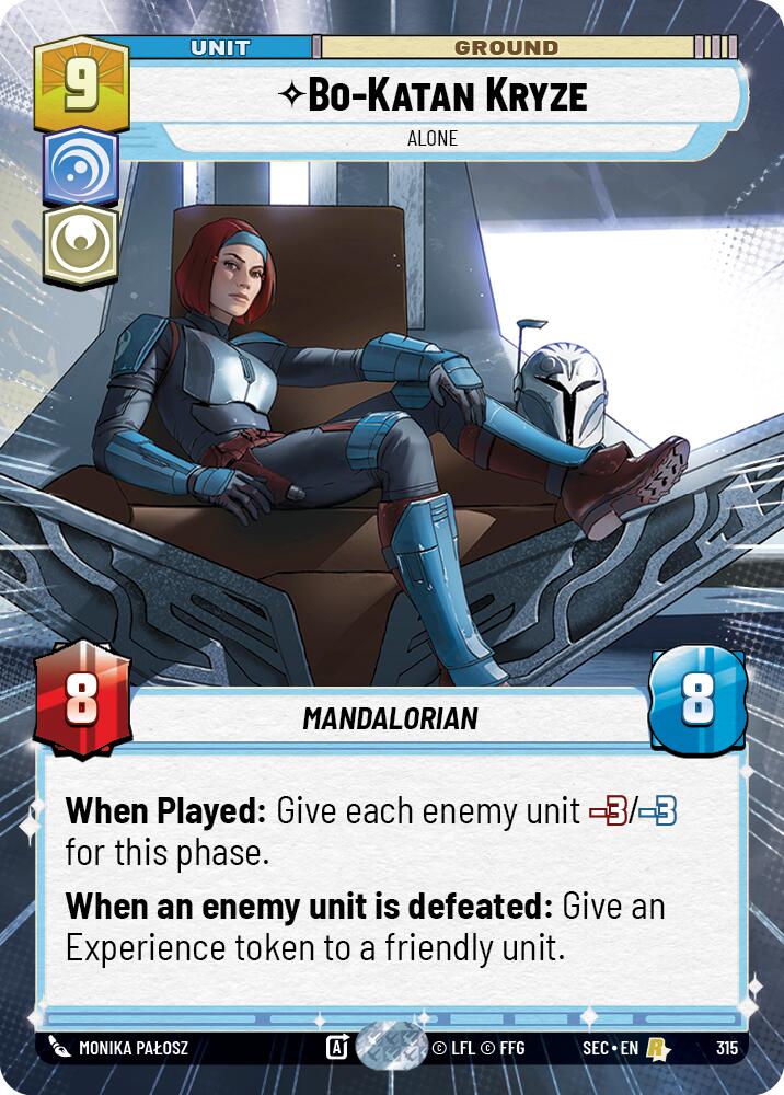 Bo-Katan Kryze - Katan Kryze (315) - Alone (Hyperspace) (315) (315) [Secrets of Power]