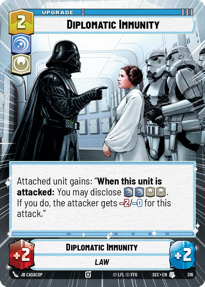 Diplomatic Immunity (316) (Hyperspace) (316) [Secrets of Power]