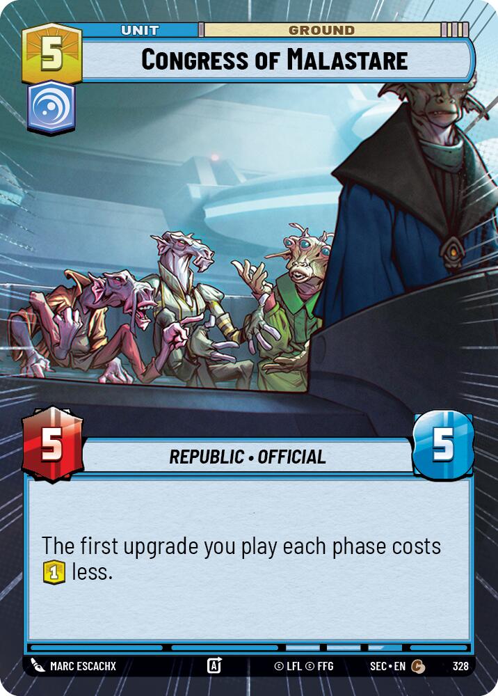 Congress of Malastare (328) (Hyperspace) (328) [Secrets of Power]