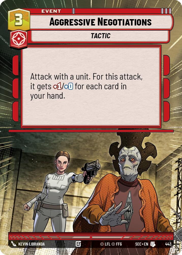Aggressive Negotiations (443) (Hyperspace) (443) [Secrets of Power]