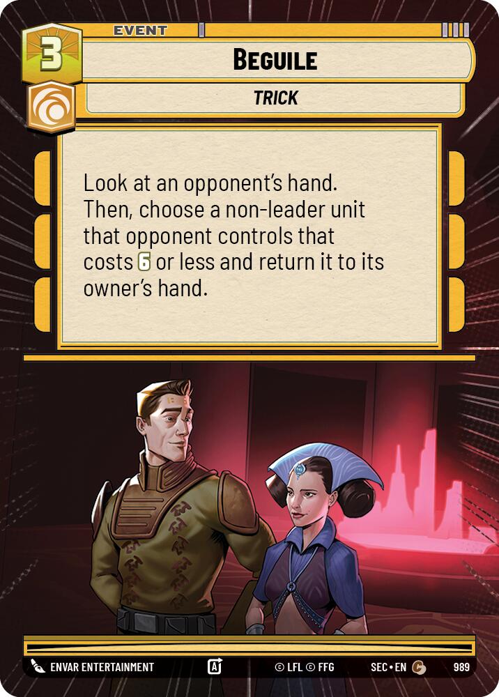 Beguile (989) (Hyperspace Foil) (989) [Secrets of Power]