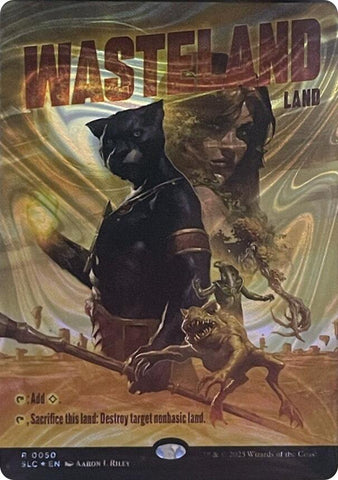 Wasteland (Halo Foil) [Secret Lair Countdown Kit]
