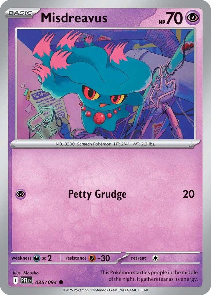Misdreavus (035/094) [Mega Evolution: Phantasmal Flames]