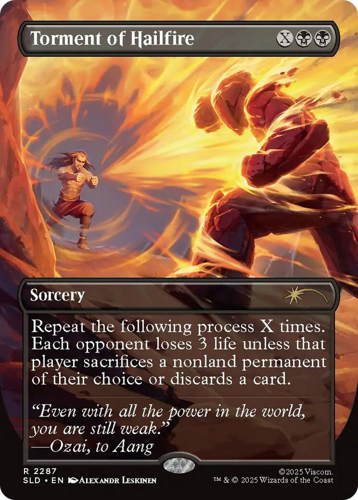 Torment of Hailfire (2287) [Secret Lair Drop Series]