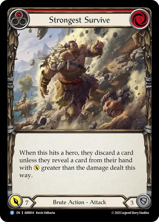 Strongest Survive [ARR014] (Armory Deck: Rhinar)