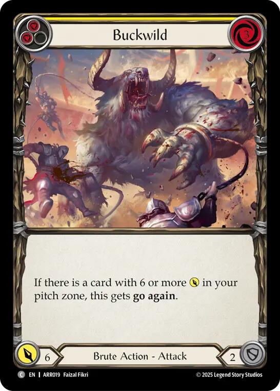 Buckwild [ARR019] (Armory Deck: Rhinar)