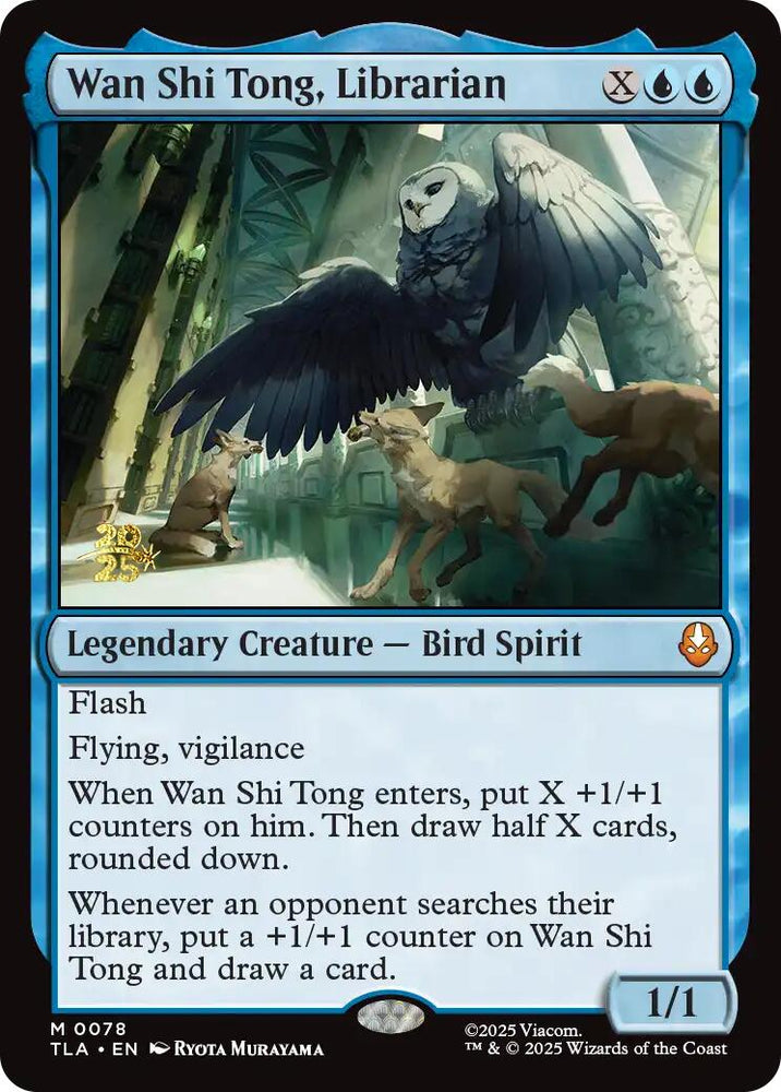 Wan Shi Tong, Librarian [Avatar: The Last Airbender Prerelease Cards]