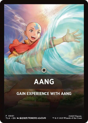 Aang Theme Card [Avatar: The Last Airbender Tokens]