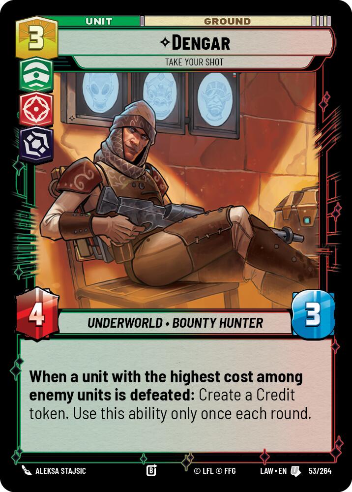 Dengar - Take Your Shot (53/264) (53/264) [A Lawless Time]
