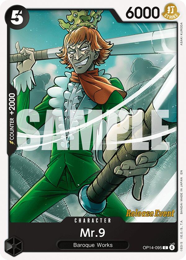 Mr.9 [The Azure Sea's Seven Release Event Cards]