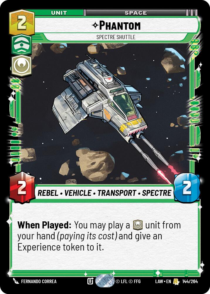 Phantom - Spectre Shuttle (144/264) (144/264) [A Lawless Time]