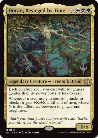 Doran, Besieged by Time [Lorwyn Eclipsed Promos]