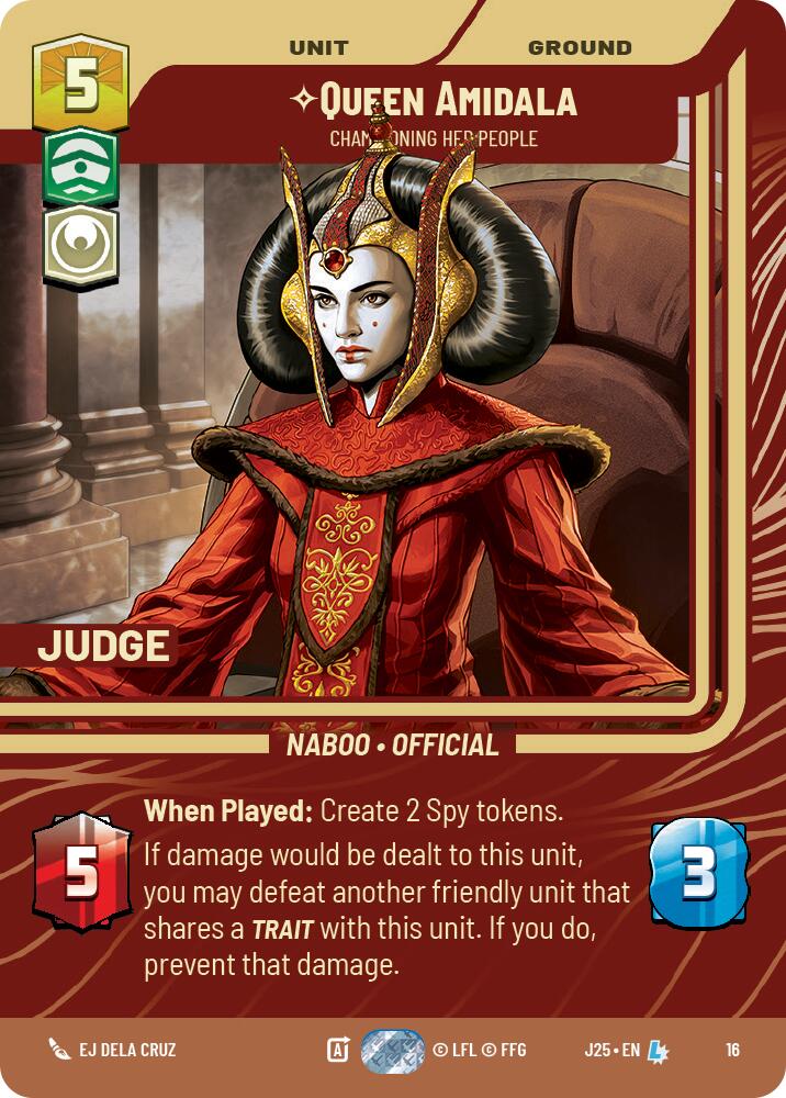 Queen Amidala - Championing Her People (16) (16) [Judge Promos]