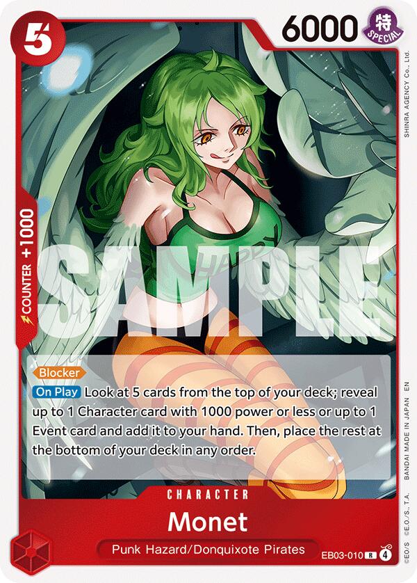 Monet [Extra Booster: One Piece Heroines Edition]