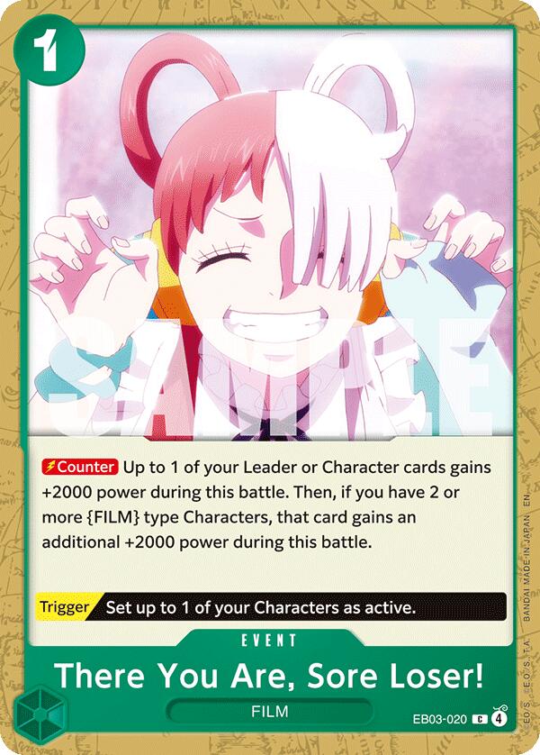There You Are, Sore Loser! [Extra Booster: One Piece Heroines Edition]