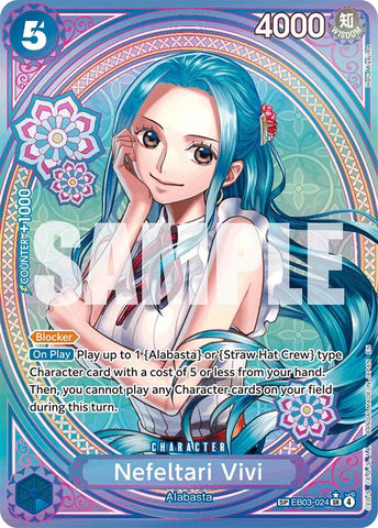 Nefeltari Vivi - 024 (EB03-024) (SP) [Extra Booster: One Piece Heroines Edition]