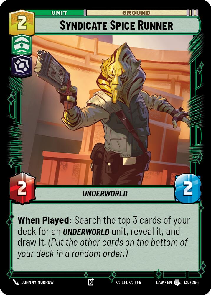 Syndicate Spice Runner (136/264) (136/264) [A Lawless Time]