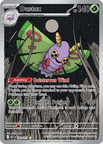 Dustox (220/217) [Mega Evolution: Ascended Heroes]