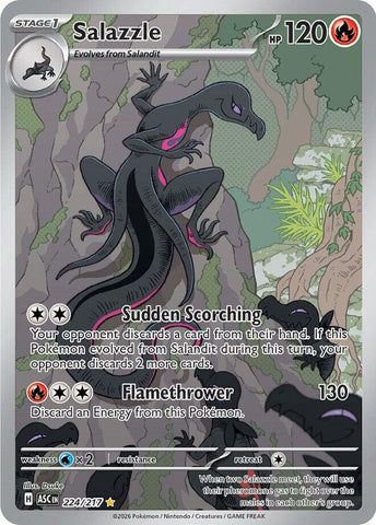 Salazzle (224/217) [Mega Evolution: Ascended Heroes]