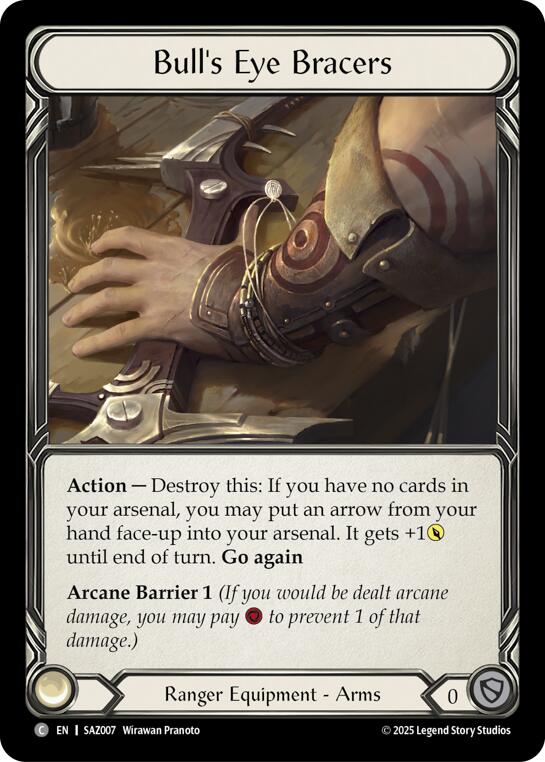 Bull's Eye Bracers [SAZ007] (Silver Age Chapter 2)