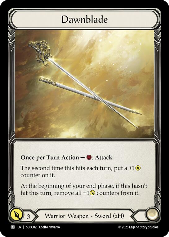 Dawnblade [SDO002] (Silver Age Chapter 2)