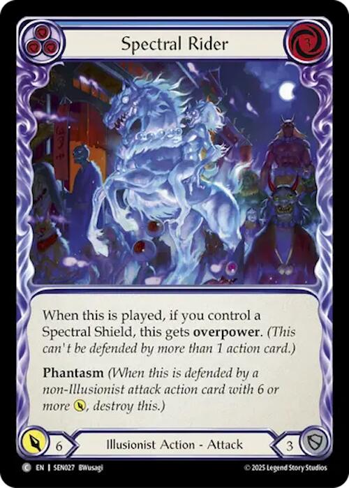 Spectral Rider [SEN027] (Silver Age Chapter 2)