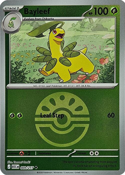 Bayleef (009/217) (Friend Ball) [Mega Evolution: Ascended Heroes]