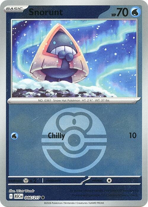 Snorunt (046/217) (Love Ball) [Mega Evolution: Ascended Heroes]