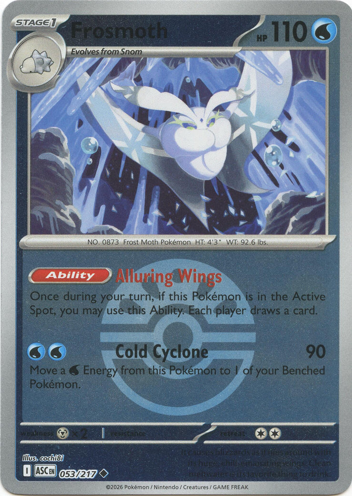 Frosmoth (053/217) (Friend Ball) [Mega Evolution: Ascended Heroes]