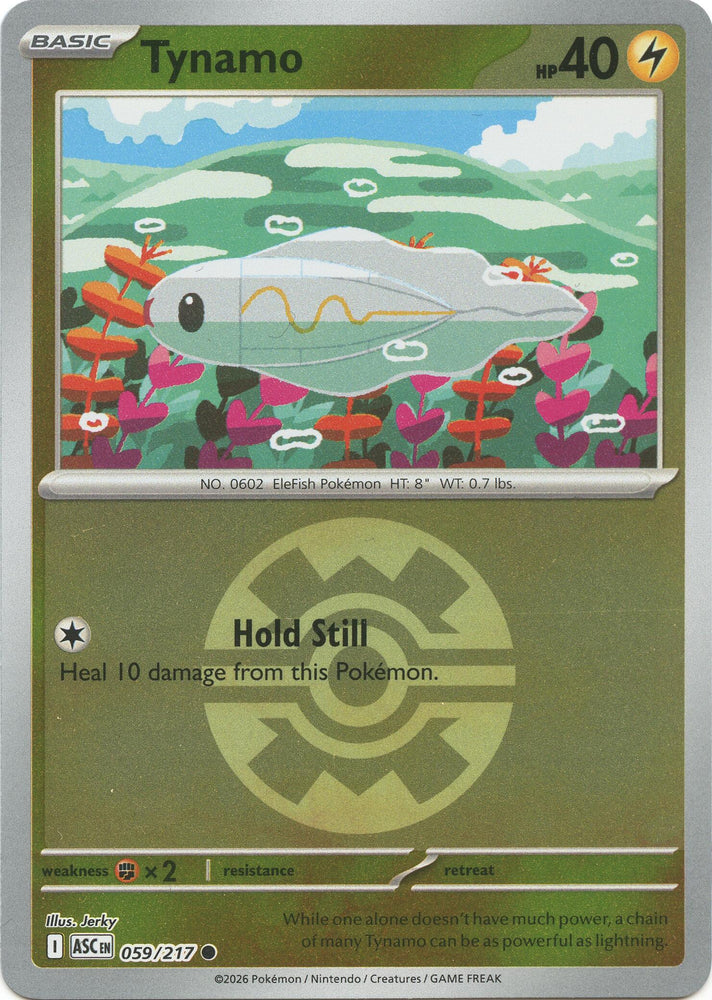 Tynamo (059/217) (Quick Ball) [Mega Evolution: Ascended Heroes]