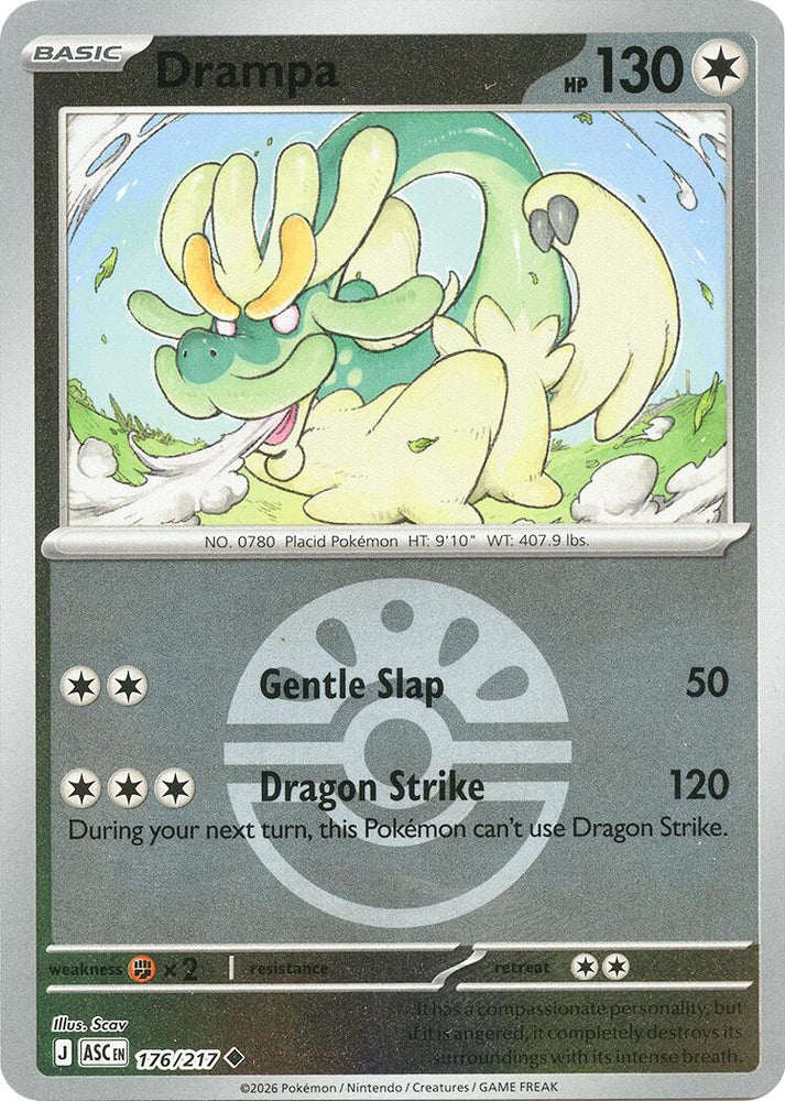 Drampa (176/217) (Friend Ball) [Mega Evolution: Ascended Heroes]