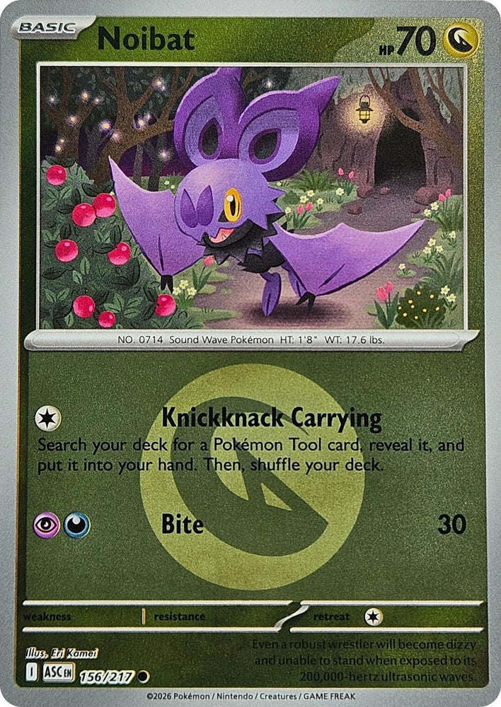 Noibat (156/217) (Energy Symbol Pattern) [Mega Evolution: Ascended Heroes]