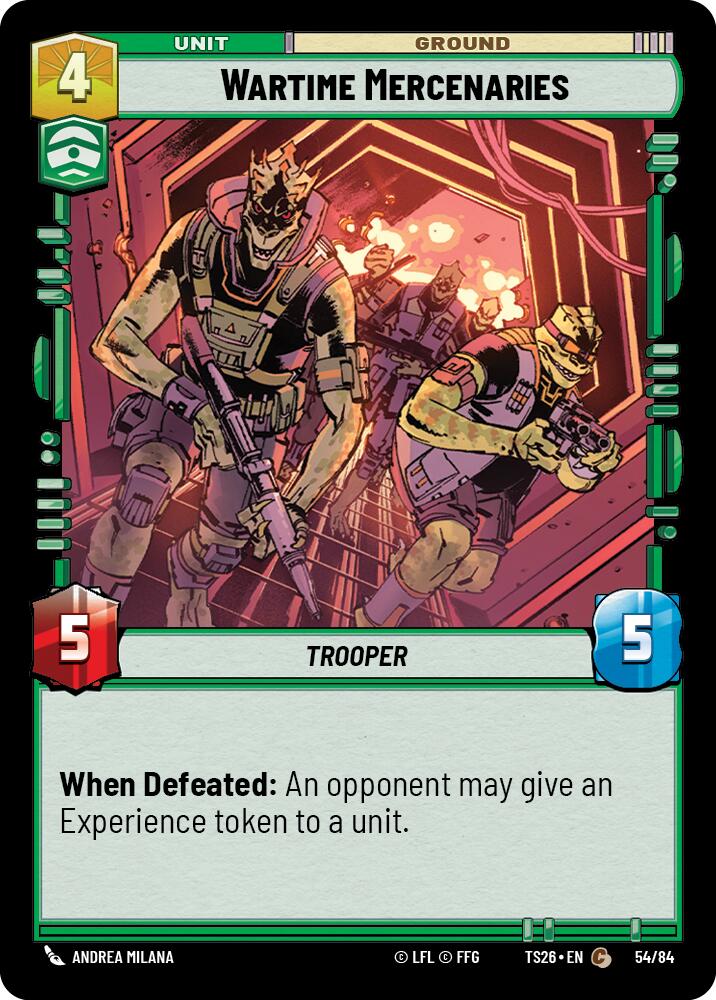 Wartime Mercenaries (54/84) (54/84) [Twin Suns]