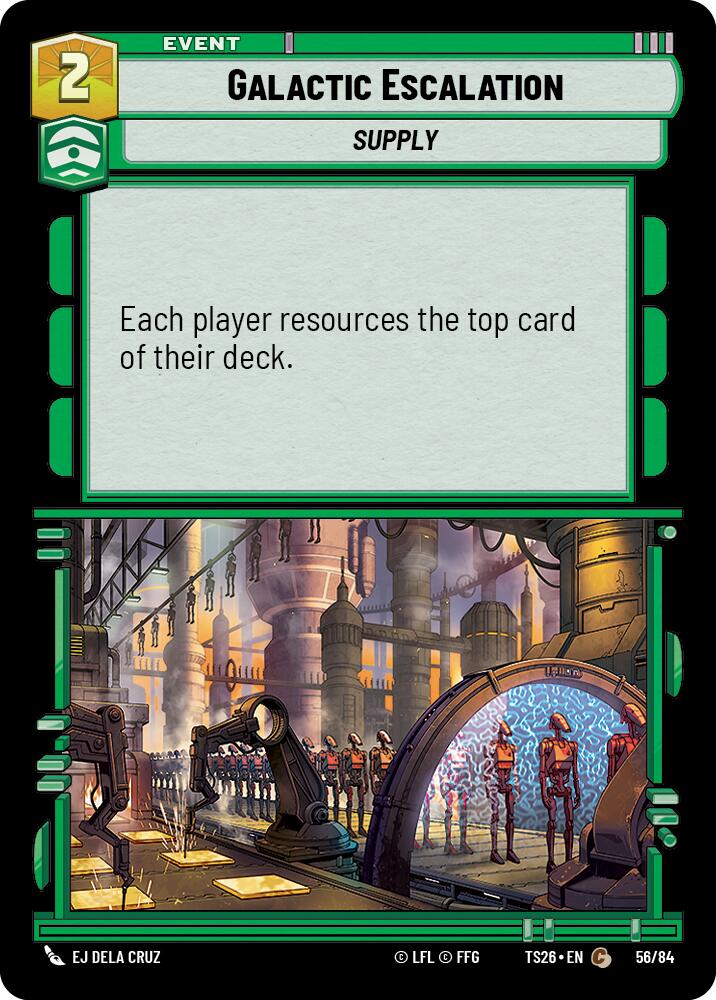Galactic Escalation (58/64) (58/64) [Twin Suns]