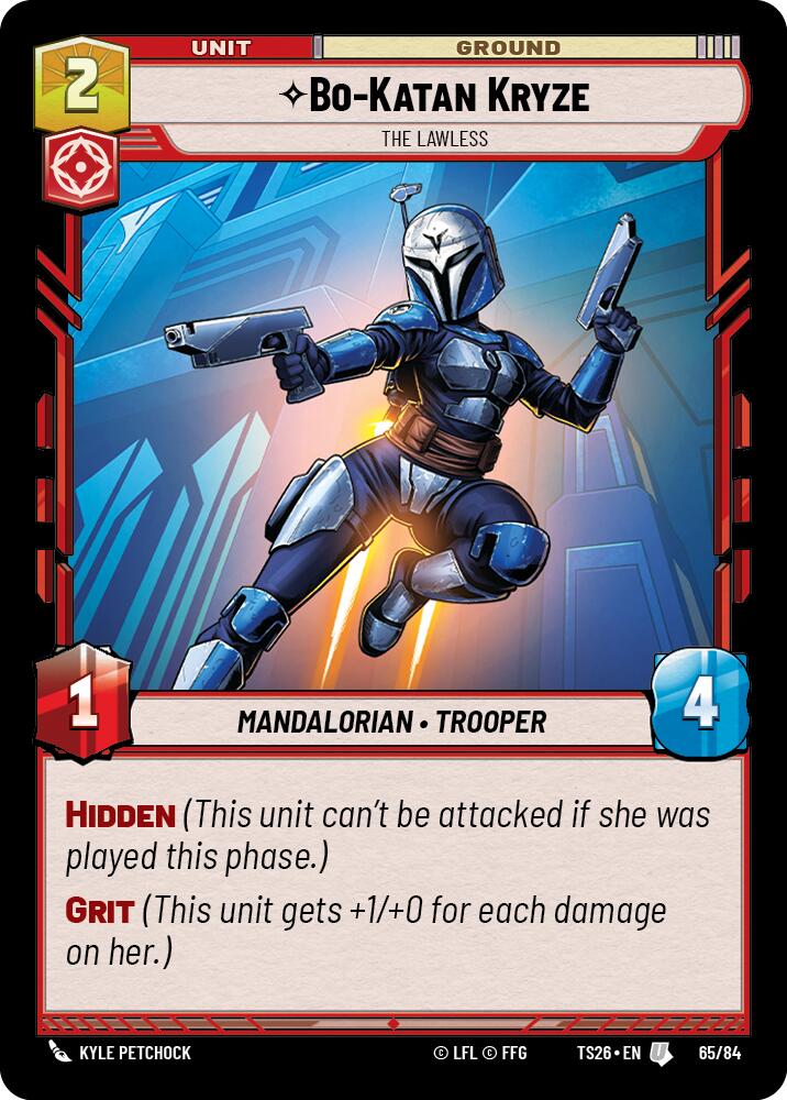 Bo-Katan Kryze - The Lawless (65/64) (65/64) [Twin Suns]