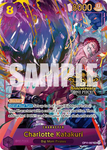 Charlotte Katakuri (OP11-067) (Japanese Version 3rd Anniversary Set) [One Piece Promotion Cards]