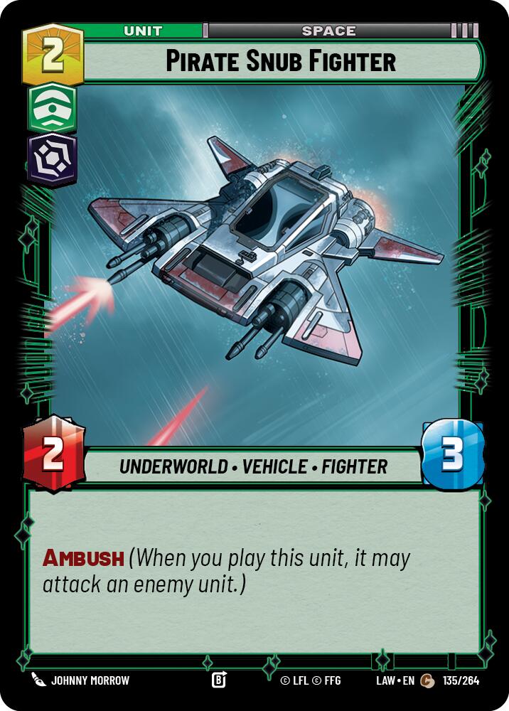 Pirate Snub Fighter (135/264) (135/264) [A Lawless Time]