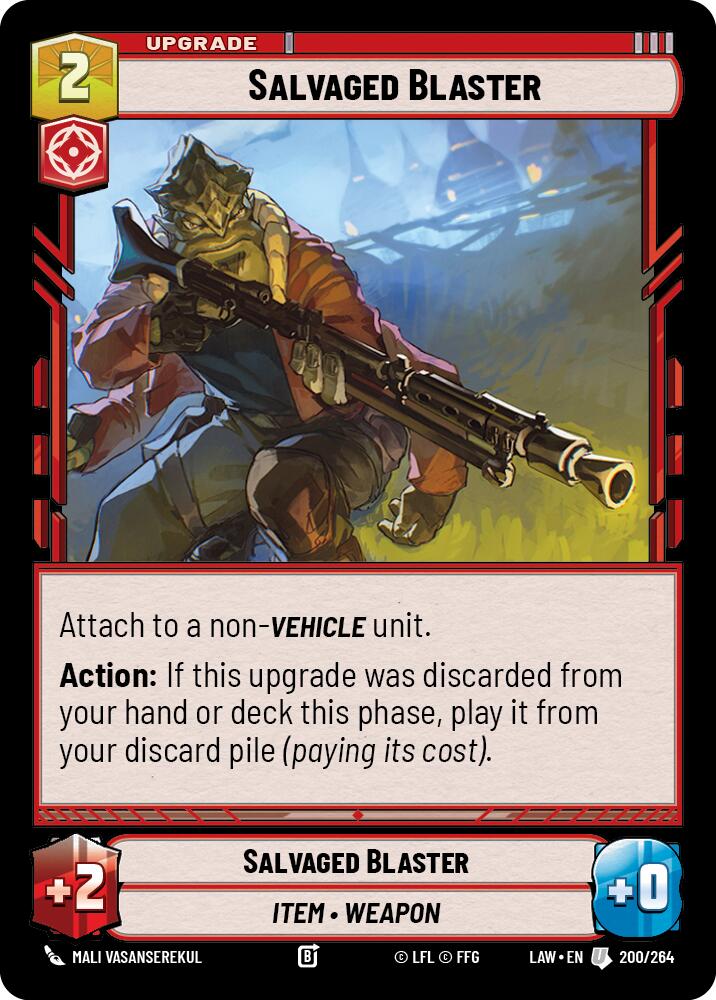 Salvaged Blaster (200/264) (200/264) [A Lawless Time]