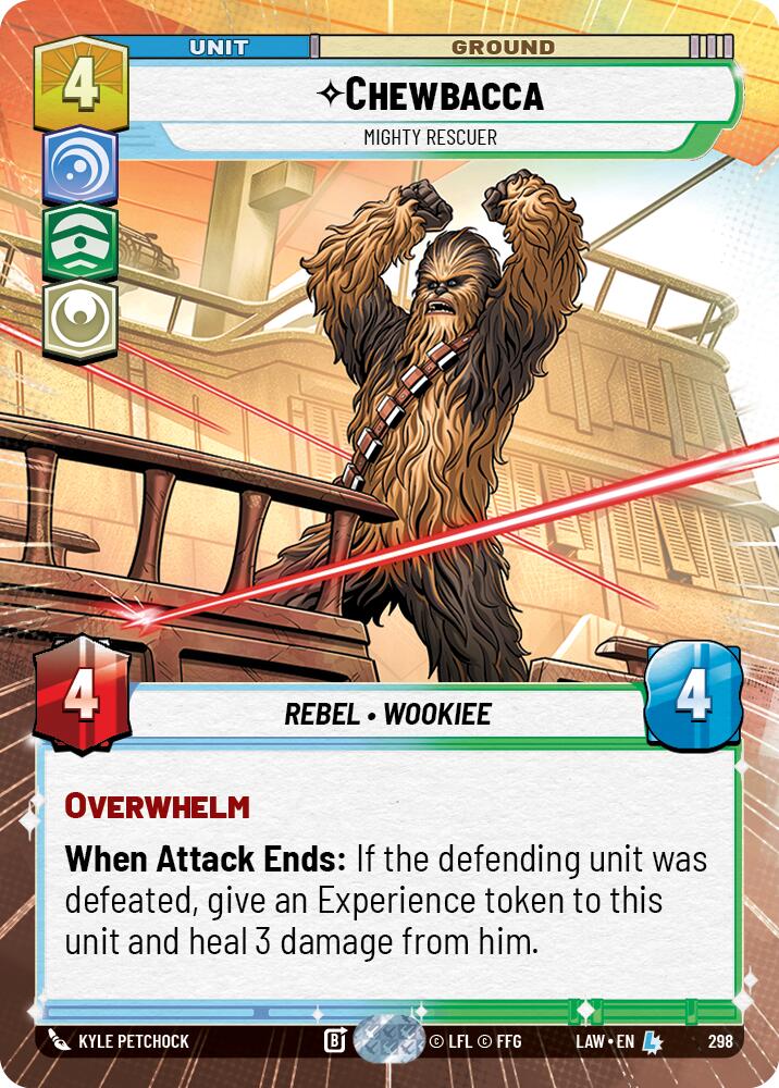 Chewbacca - Mighty Rescuer (298) (Hyperspace) (298) [A Lawless Time]