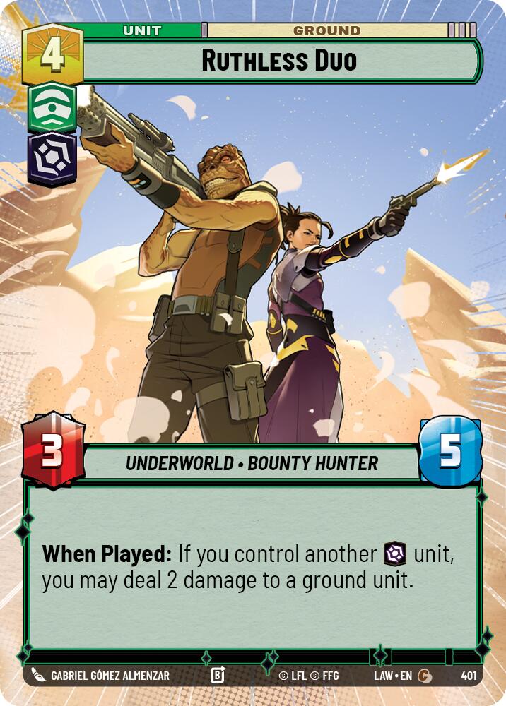 Ruthless Duo (401) (Hyperspace) (401) [A Lawless Time]