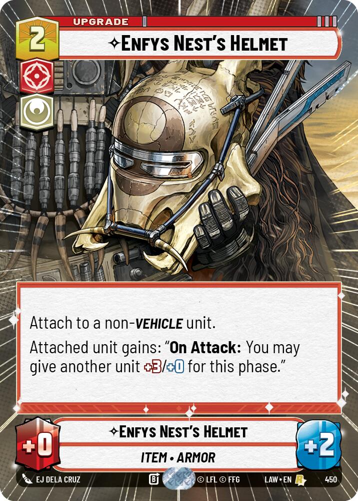 Enfys Nest's Helmet (450) (Hyperspace) (450) [A Lawless Time]