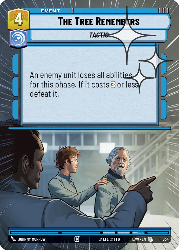 The Tree Remembers (634) (Hyperspace Foil) (634) [A Lawless Time]