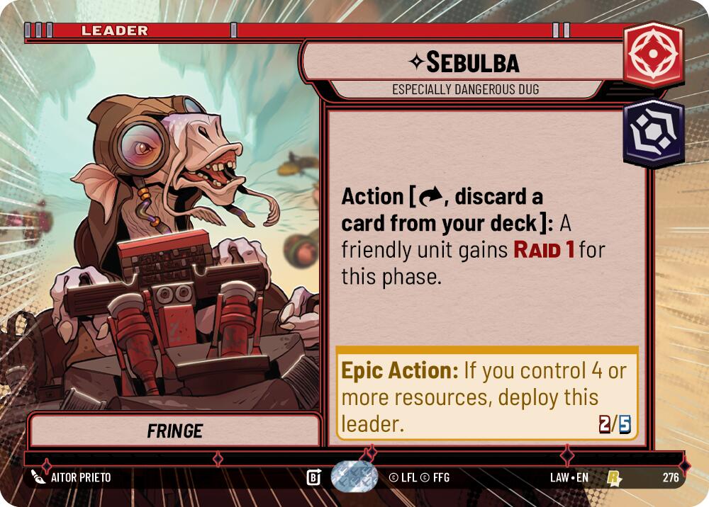 Sebulba - Especially Dangerous Dug (Hyperspace) (276) (276) [A Lawless Time]