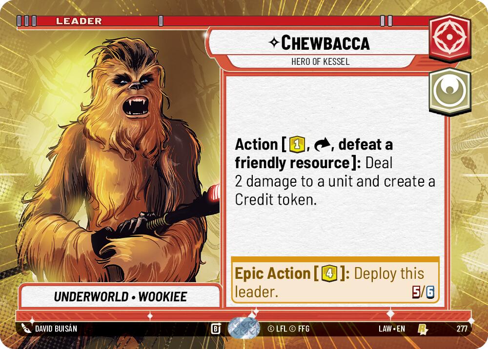 Chewbacca - Hero of Kessel (Hyperspace) (277) (277) [A Lawless Time]
