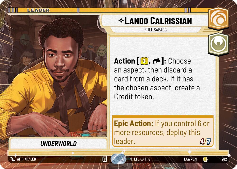 Lando Calrissian - Full Sabacc (Hyperspace) (282) (282) [A Lawless Time]